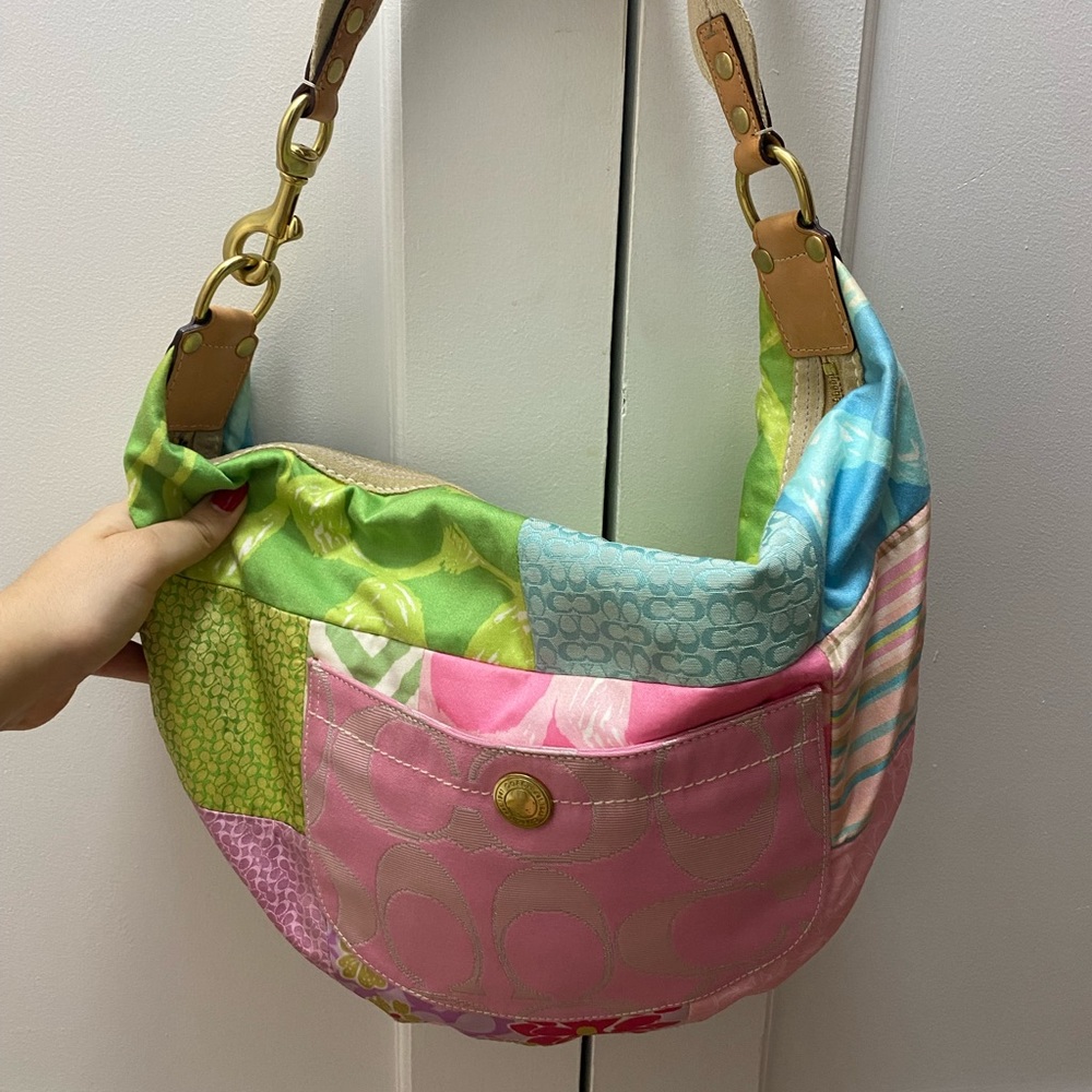 Vintage Coach Hobo
